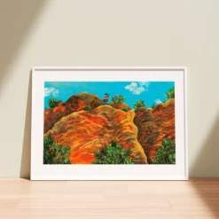 Canyon Vigilante Giclée Print A4