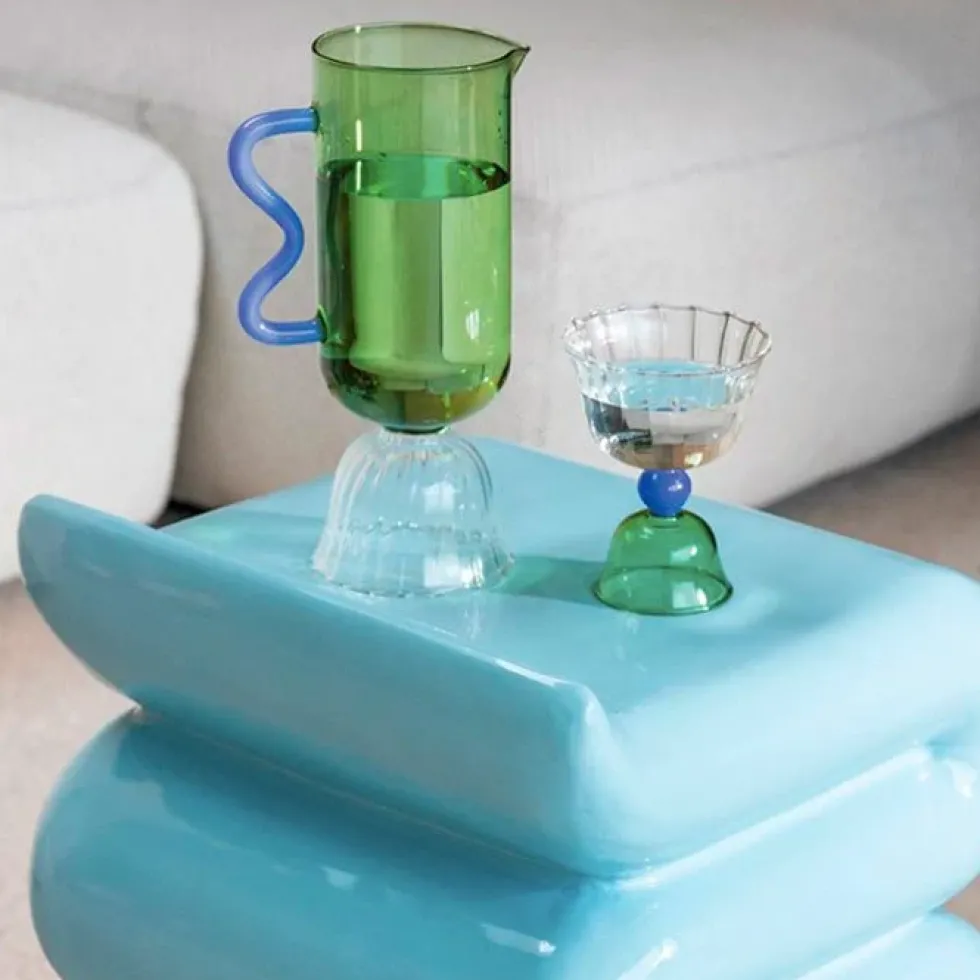 Carafe Tulip Green