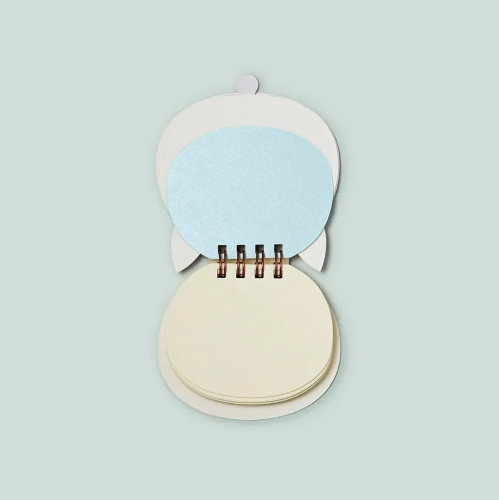 Cat Ring Memo White