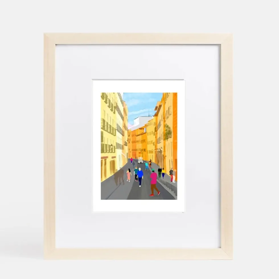 Cava Baja Giclée Print