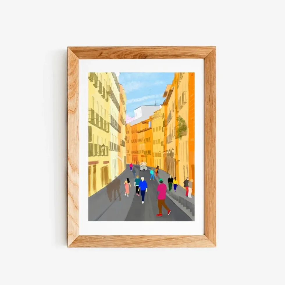 Cava Baja Giclée Print