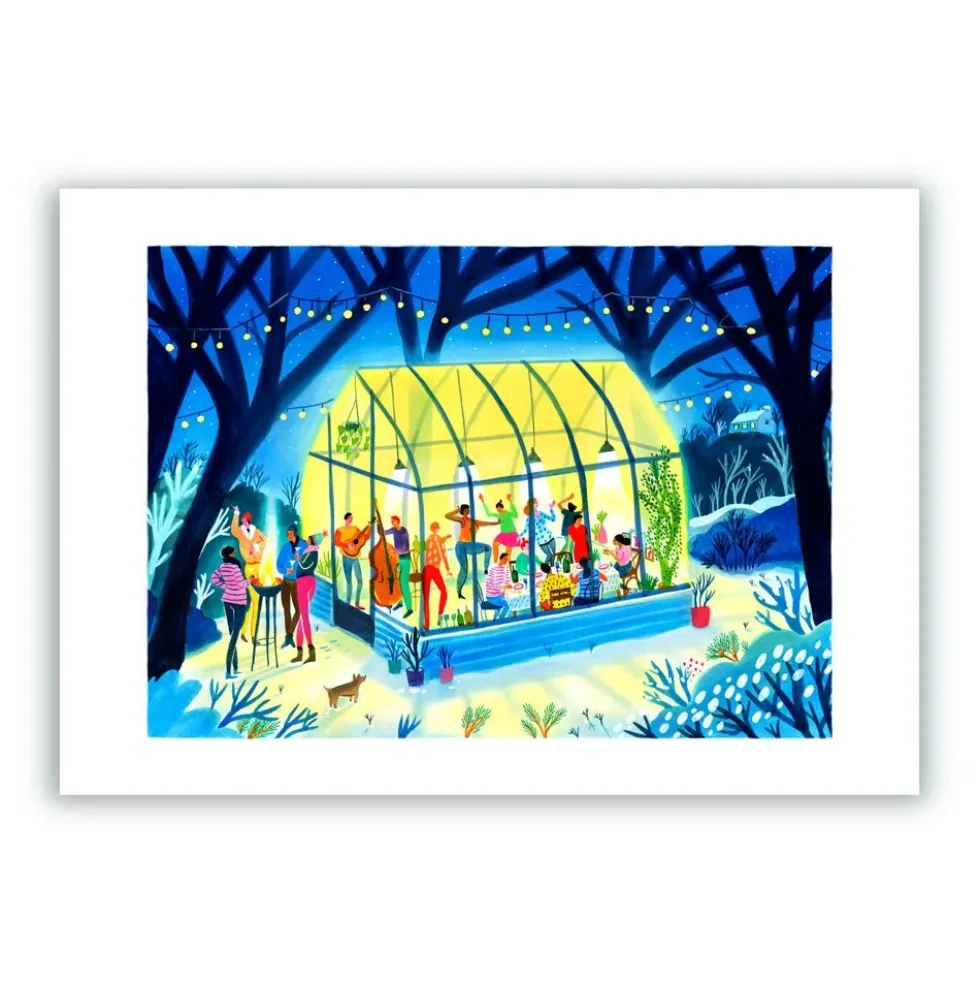 Celebration Giclée Print A5