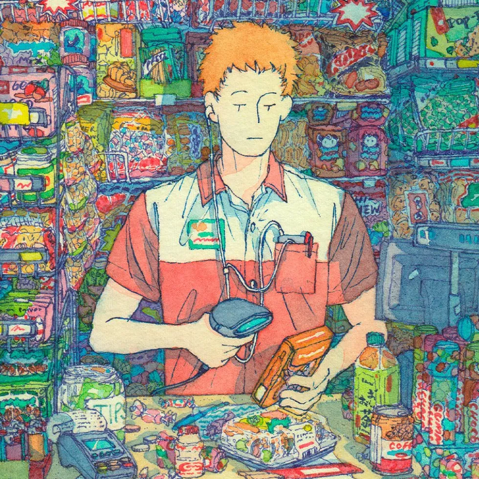 Checked Out Giclée Print