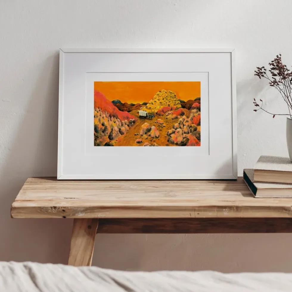 CheeseHill Giclée Print A4