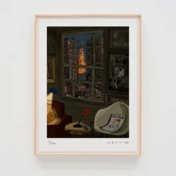 Chrysler Building View Fine Art Print