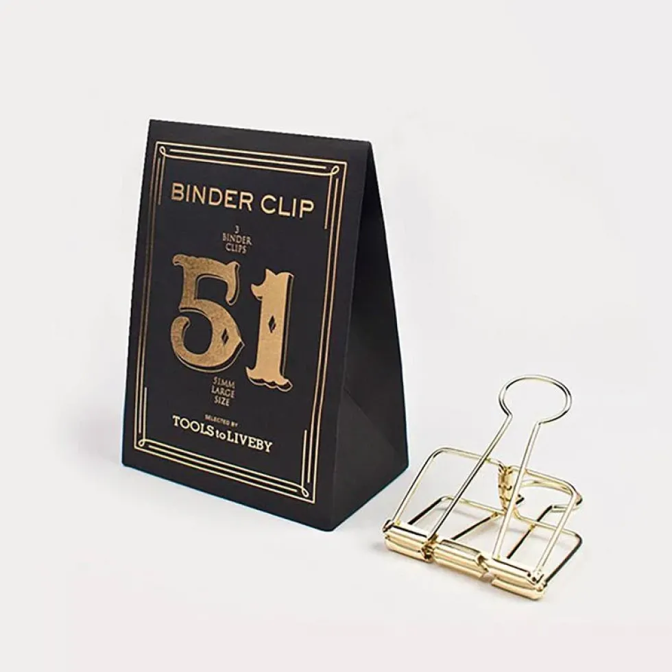Clip 51mm Golden