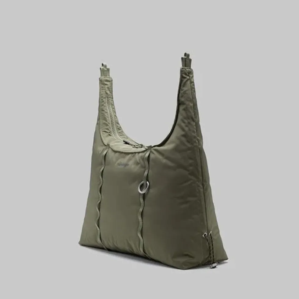 Cloud Hobo Medium Moss Tech Sateen