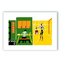 Cocina Giclée Print