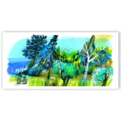 Collserola Giclée Print 49x100