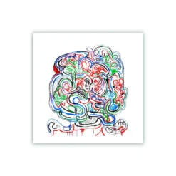 Come Espaguettissen Giclée Print 22x22