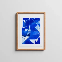 Composición Azul Giclée Print