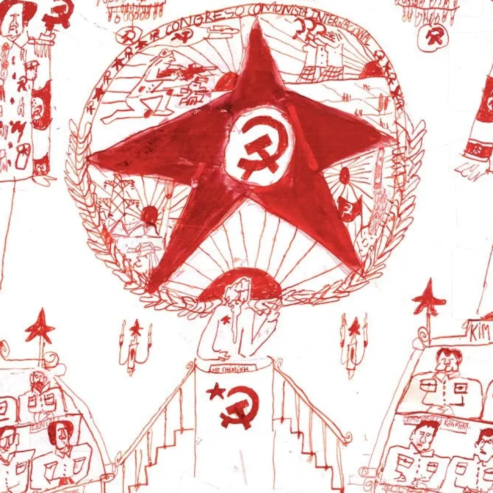 Congreso Comunista Internacional Giclée Print A3
