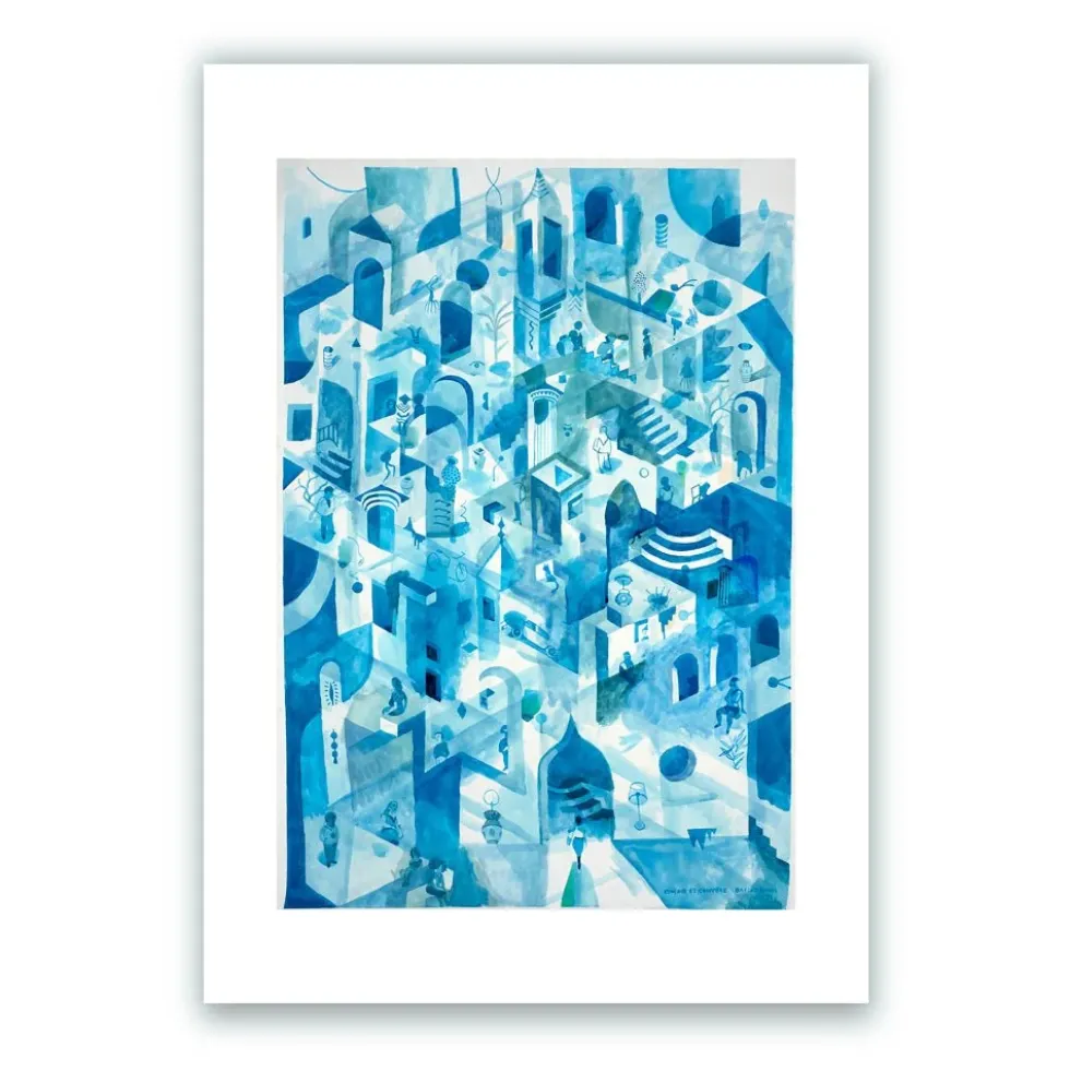 Convex Concave Giclée Print