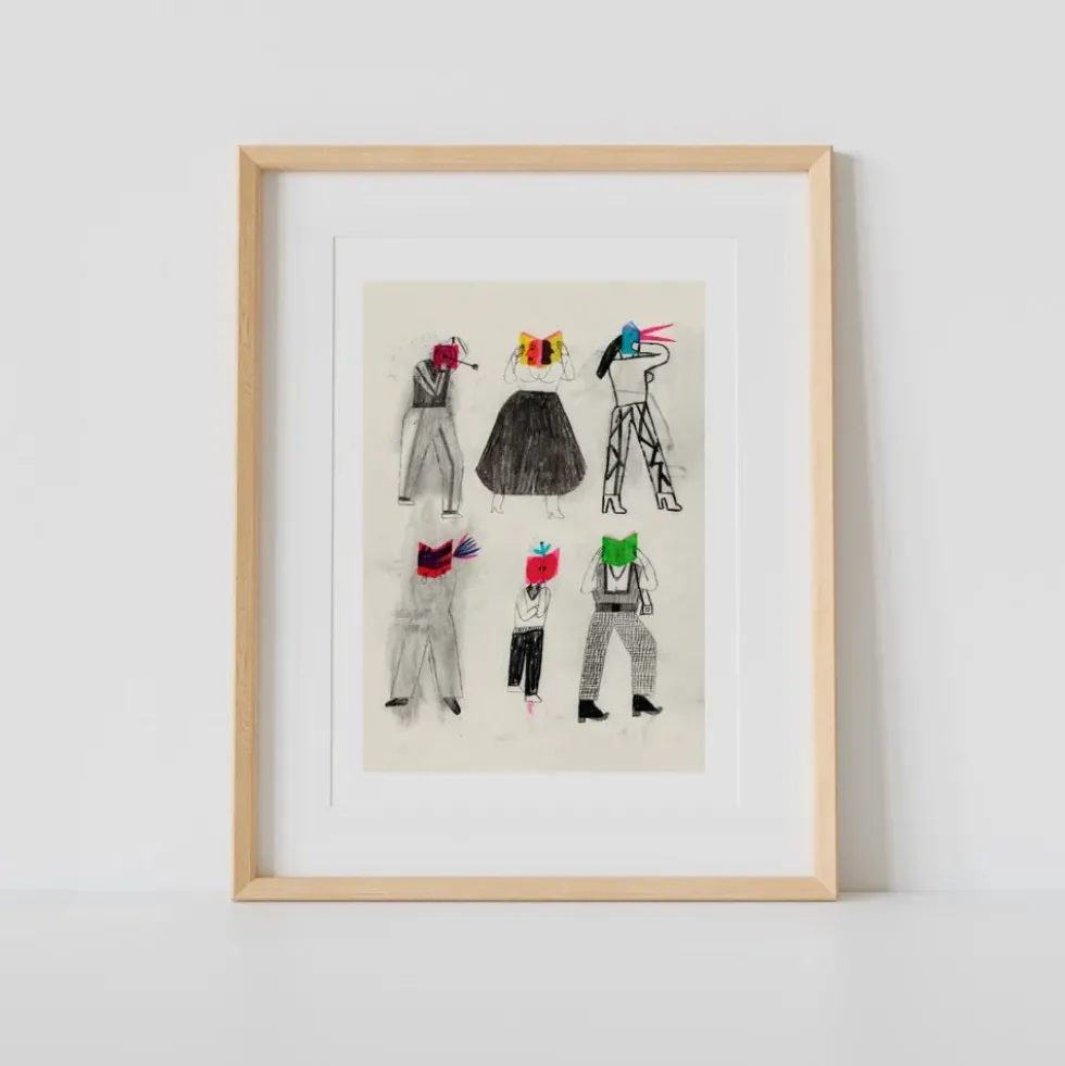 Cool Books Club 1 Giclée Print