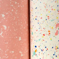 Cylindric Vase - Pink White