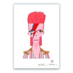 David Bowie Giclée Print A5