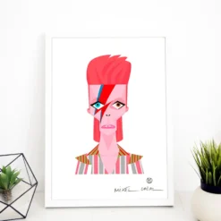 David Bowie Giclée Print A5