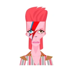 David Bowie Giclée Print A5