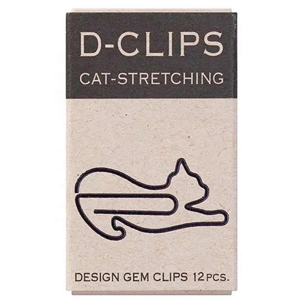 D-Clips Mini Box Cat Stretching