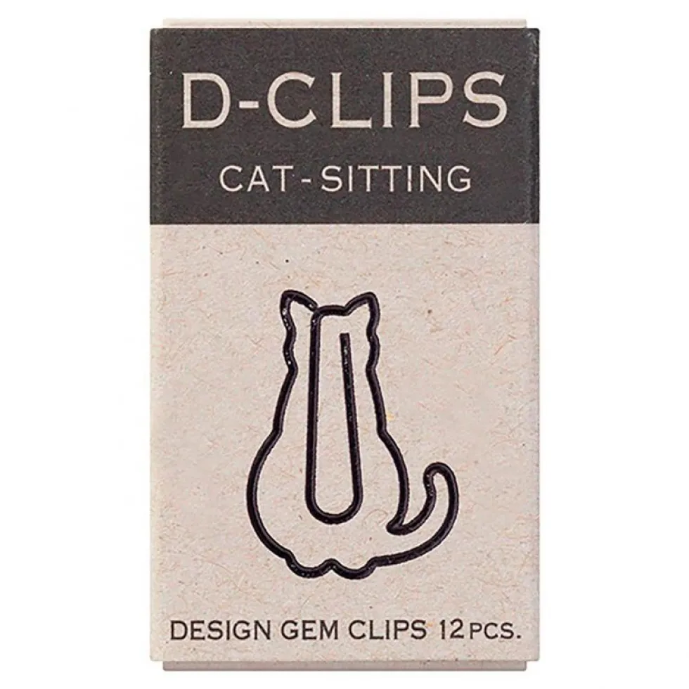 D-Clips Mini Box Sitting Cat