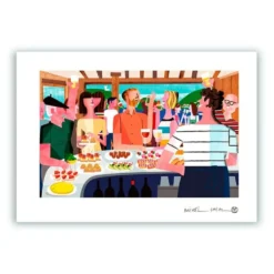 De Pintxos Giclée Print A3