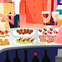 De Pintxos Giclée Print A3