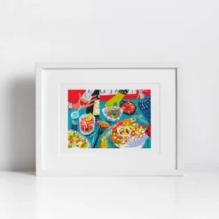 De tapas y raciones Giclée Print