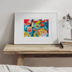 De tapas y raciones Giclée Print
