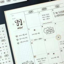 Diary Date Sticker 02 Handwriting