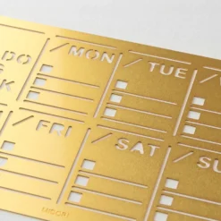 Diary Template Weekly Block