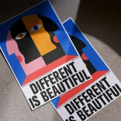 Different is Beautiful Giclée Print