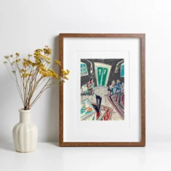 Dinner, Wine and Carpets Giclée Print A4