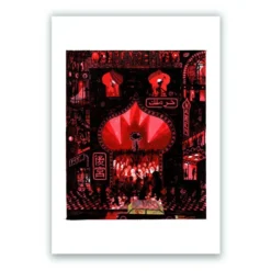 Disco Harem Mouth Giclée Print