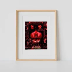 Disco Harem Mouth Giclée Print
