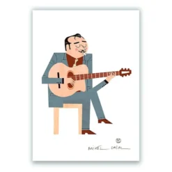 Django Giclée Print A5