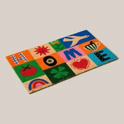 Doormat Coco White Home 40 x 70