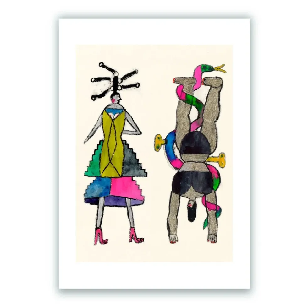 Dos Marionetas Giclée Print