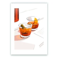 Dos Vermuts Giclée Print