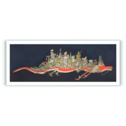 Dragon Giclée Print 100 x 39,22 cm