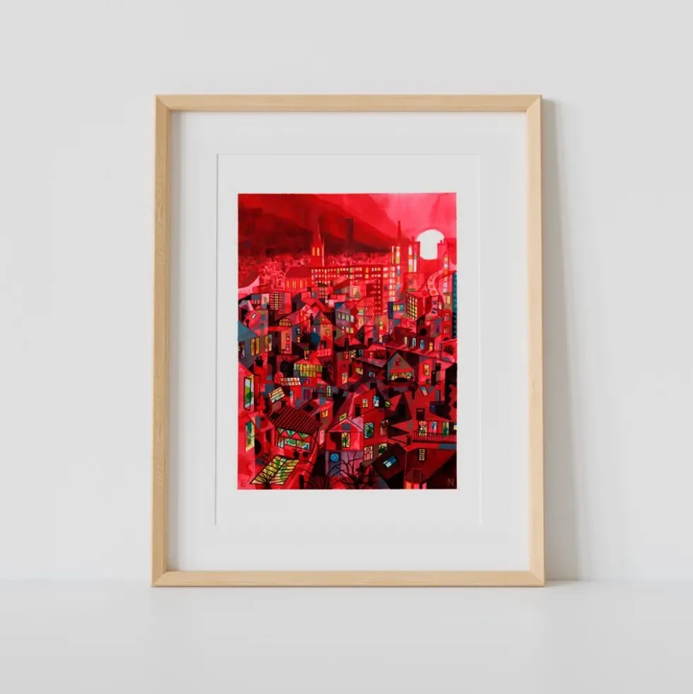 Dusk View Giclée Print