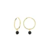 Earrings Aro Bola Turmalina