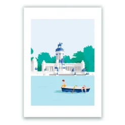 El Retiro Giclée Print