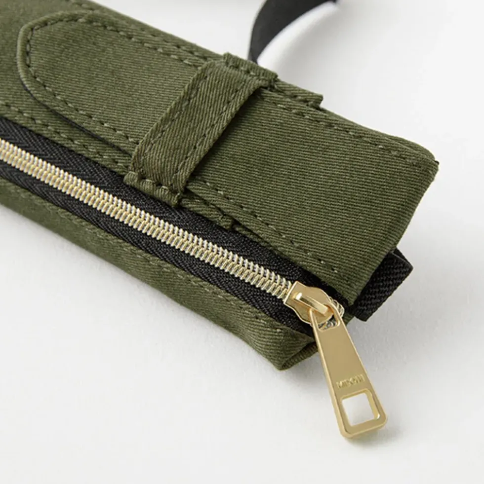 Estuche Book Band (B6 - A5) Caqui
