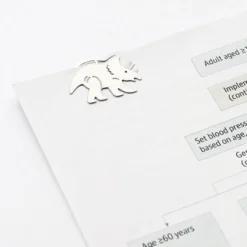 Etching Clips Dinosaur