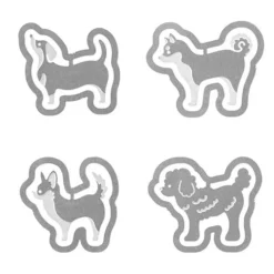Etching Clips Dog