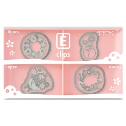 Etching Clips Flowers