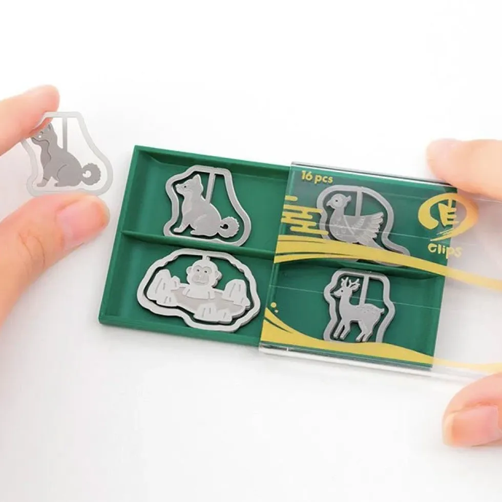 Etching Clips Japanese Animal