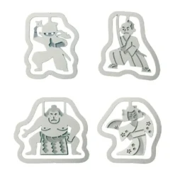 Etching Clips Japanese People