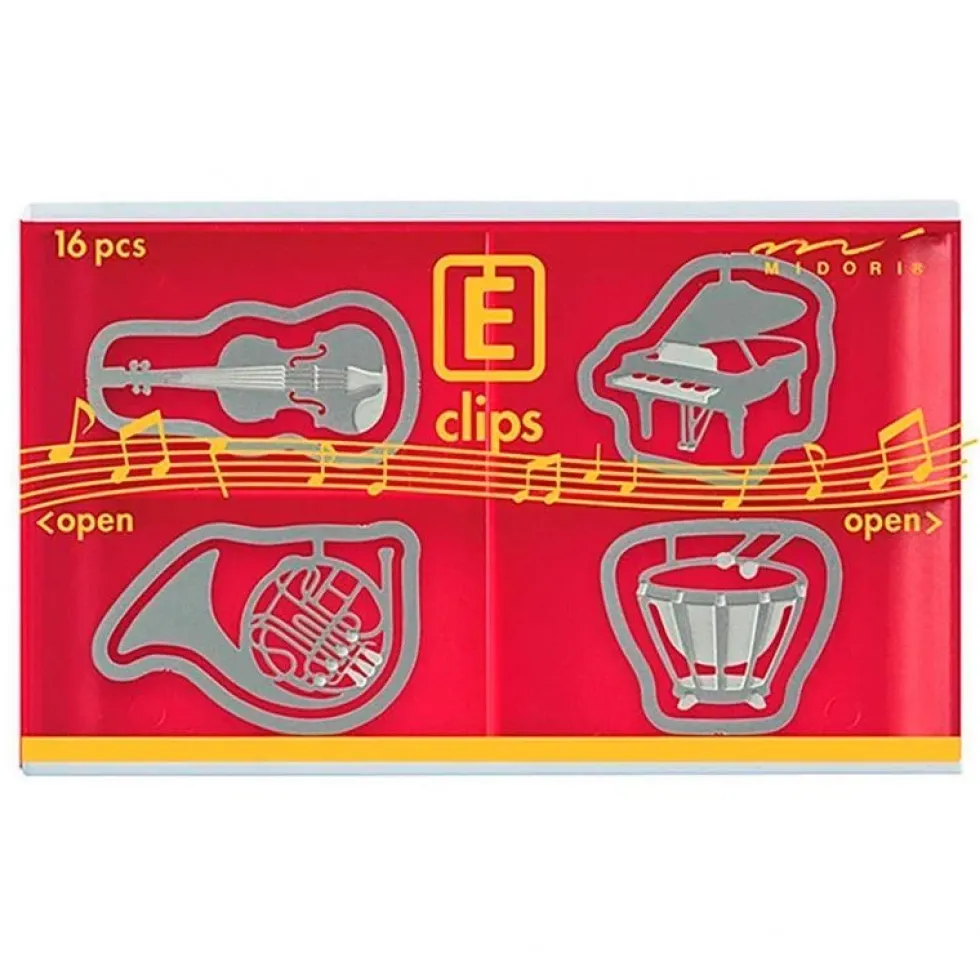 Etching Clips Music Instrument