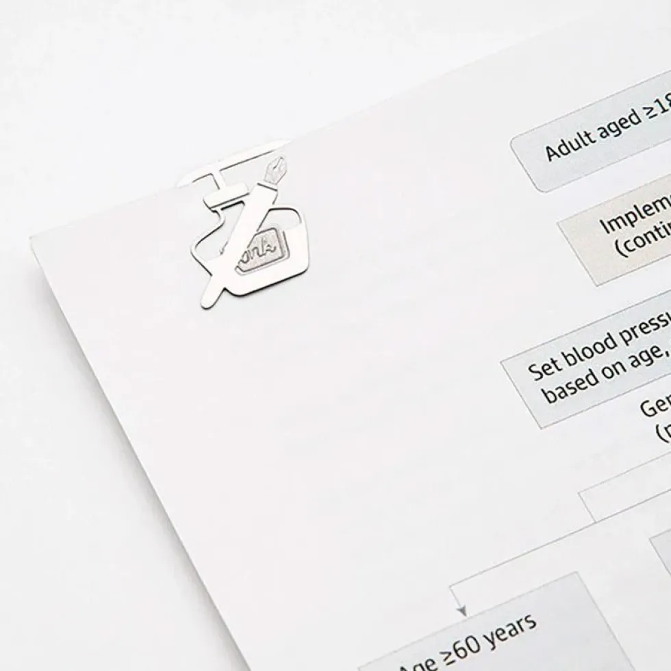 Etching Clips Stationery